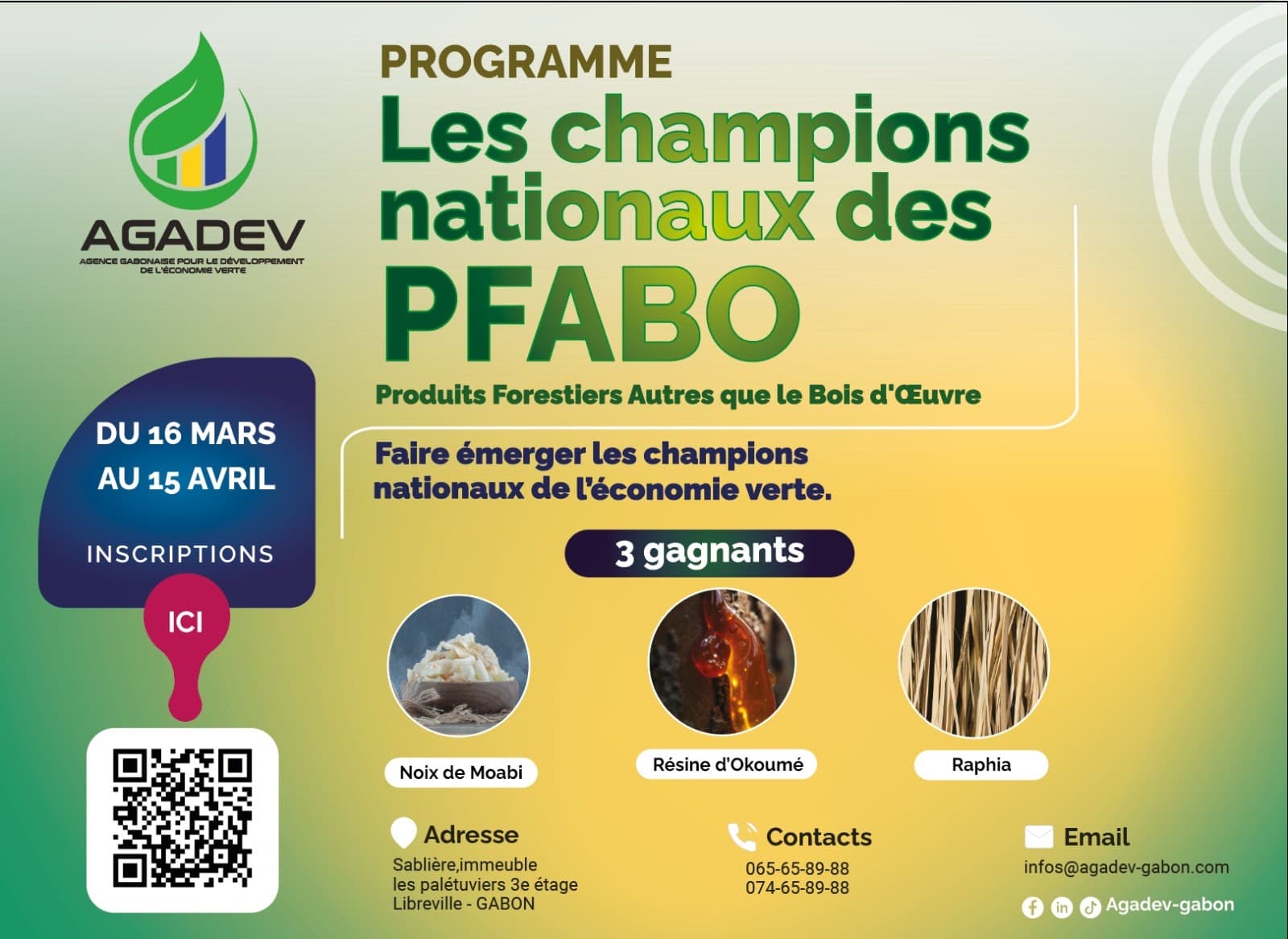 Visuel du programme Les champions nationaux des PFABO